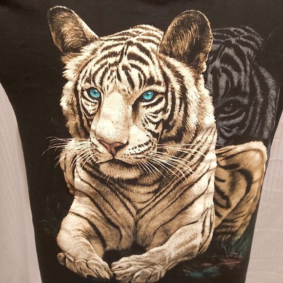 Power Pro Oneita Cliff Bonamie Silkmasters Tiger Short Sleeve Shirt LARGE-VTG - Picture 2 of 10